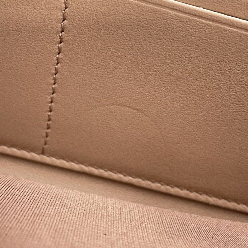 シャネル 長財布 ボーイシャネル ココマーク マトラッセ ラウンドジップウォレット A80815 CHANEL ラウンドファスナー