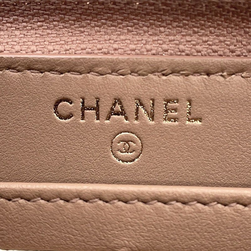 シャネル 長財布 ボーイシャネル ココマーク マトラッセ ラウンドジップウォレット A80815 CHANEL ラウンドファスナー