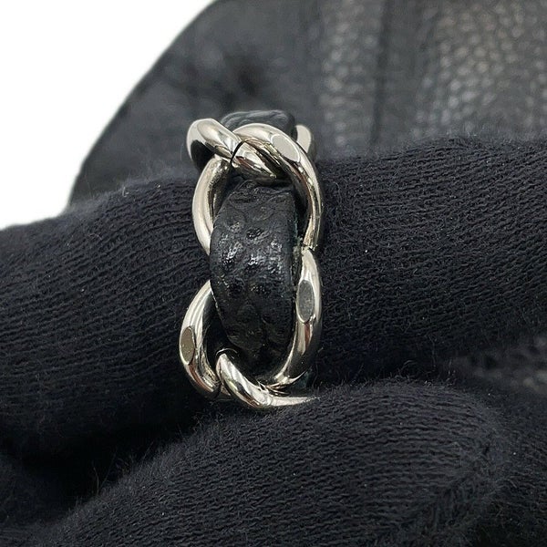 シャネル チェーンショルダーバッグ マトラッセ25 ココマーク ダブルチェーン キャビアスキン A01112 CHANEL 黒