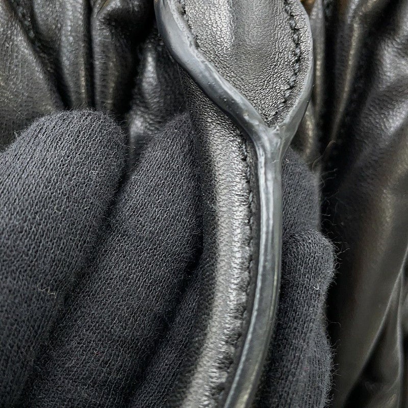 ミュウミュウ ハンドバッグ マテラッセ レザー RL0055 MIUMIU 2way 黒