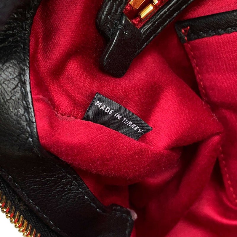 ミュウミュウ ハンドバッグ マテラッセ レザー RL0055 MIUMIU 2way 黒