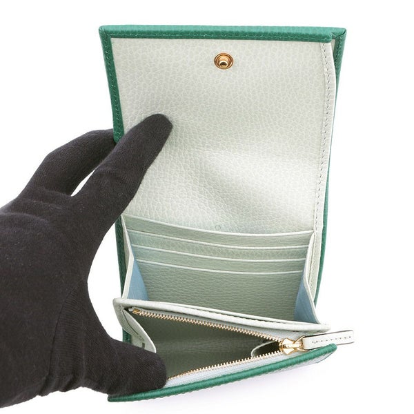 グッチ二つ折り財布 ダブルG ミディアム ウォレット レザー 598587 GUCCI 財布