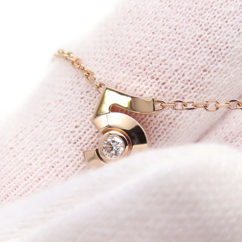 シャネル ネックレス エクストレ ドゥ シャネル N°5 ネックレス ダイヤモンド 5P 計約0.16ct K18PGピンクゴールド J12429