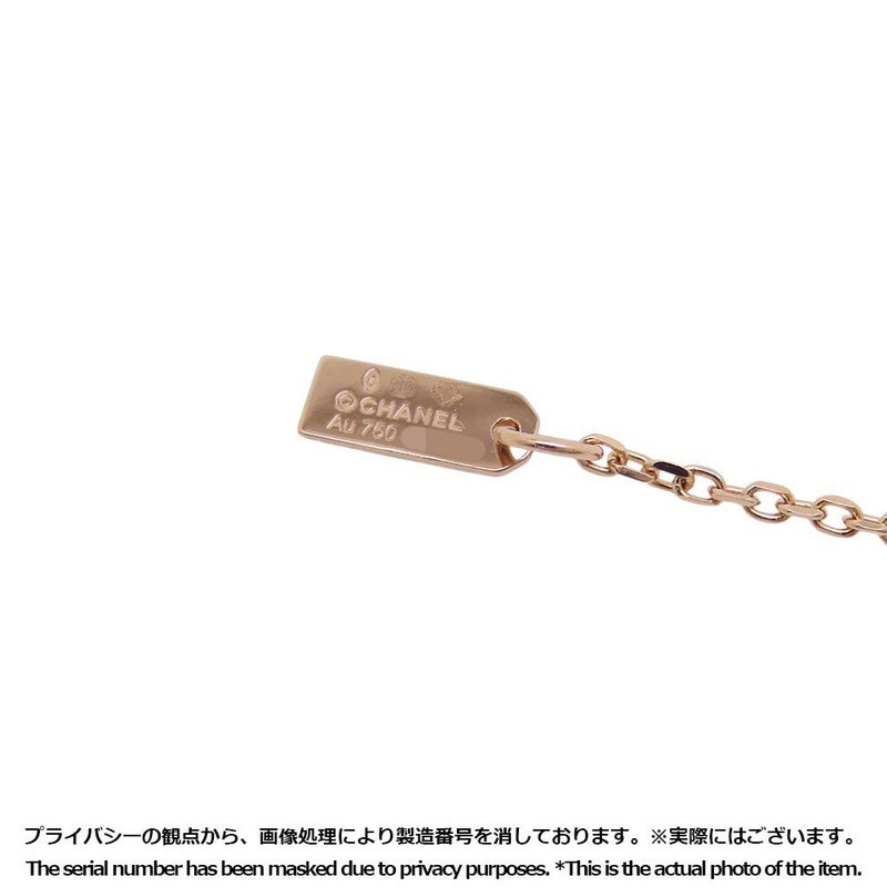 シャネル ネックレス エクストレ ドゥ シャネル N°5 ネックレス ダイヤモンド 5P 計約0.16ct K18PGピンクゴールド J12429