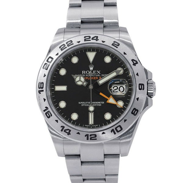 ロレックス エクスプローラー2 ランダムシリアル ルーレット 216570 ROLEX 腕時計 ウォッチ 黒文字盤