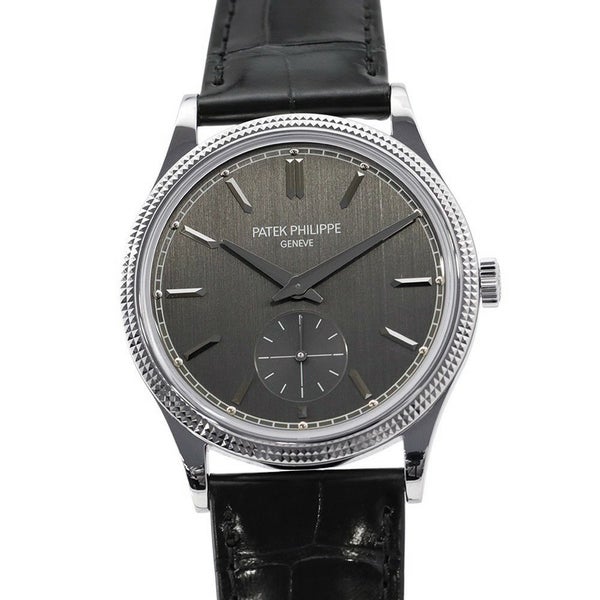 パテックフィリップ カラトラバ 6119G-001 PATEK PHILIPPE 腕時計 チャコールグレー文字盤