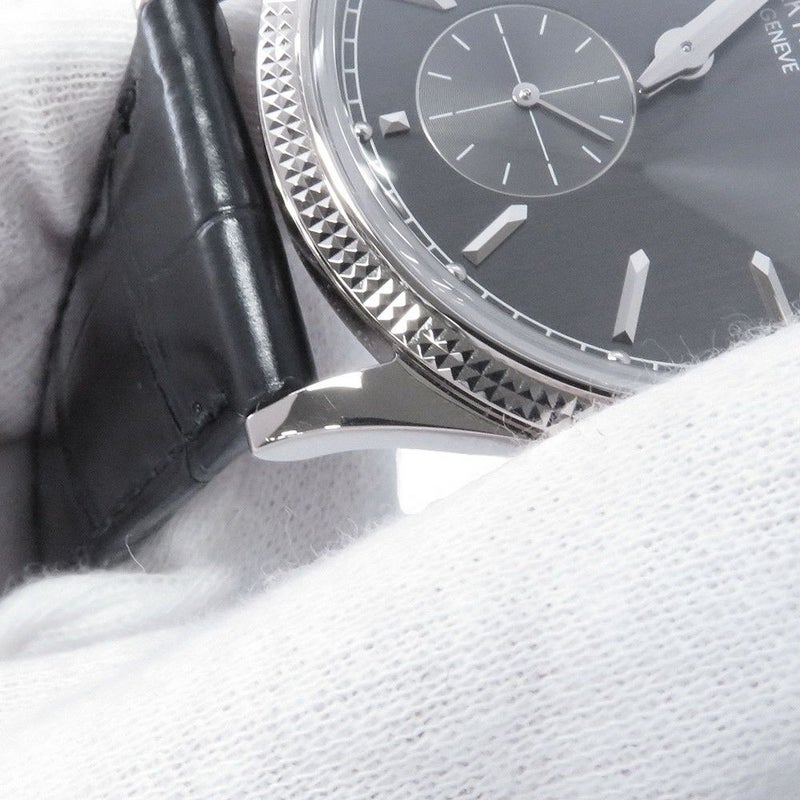 パテックフィリップ カラトラバ 6119G-001 PATEK PHILIPPE 腕時計 チャコールグレー文字盤
