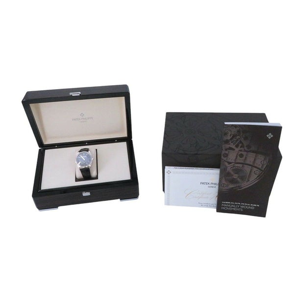 パテックフィリップ カラトラバ 6119G-001 PATEK PHILIPPE 腕時計 チャコールグレー文字盤
