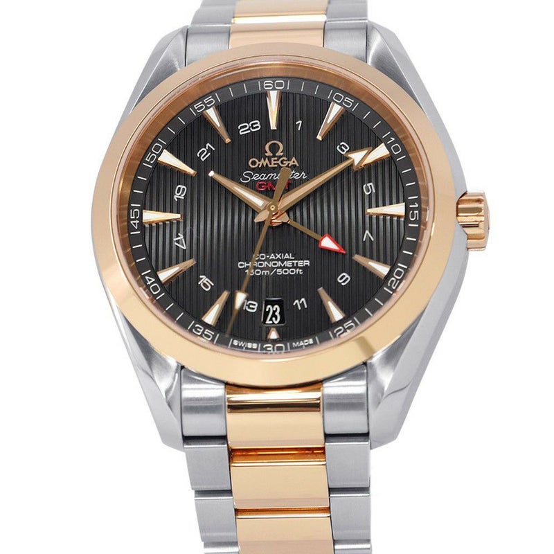 オメガ シーマスター アクアテラ 150M GMT 231.20.43.22.06.003 OMEGA 腕時計 グレー文字盤