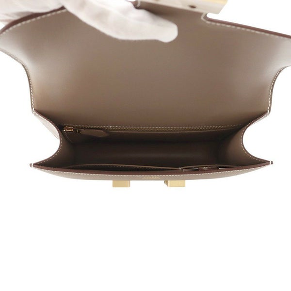 エルメス ショルダーバッグ コンスタンス24 ミロワール エトゥープ/マットゴールド金具 エプソン K刻印