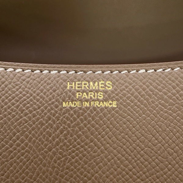 エルメス ショルダーバッグ コンスタンス24 ミロワール エトゥープ/マットゴールド金具 エプソン K刻印