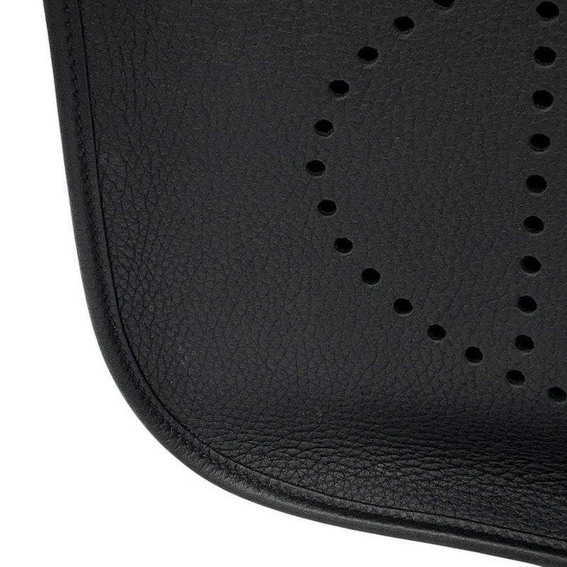 エルメス ショルダーバッグ エブリン3 PM  ブラック/ゴールド金具 トリヨンクレマンス W刻印 黒