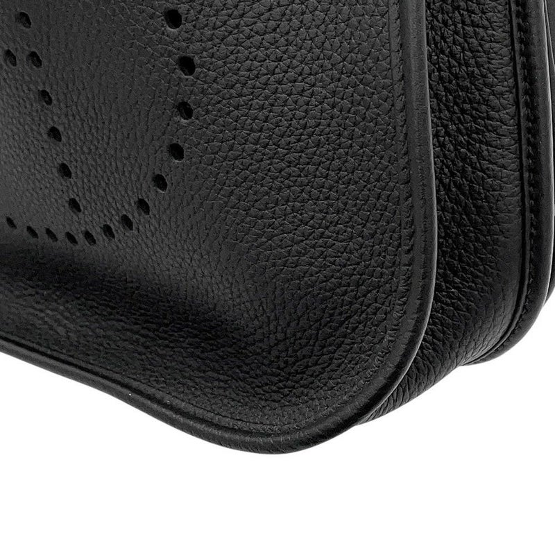 エルメス ショルダーバッグ エブリン3 PM  ブラック/ゴールド金具 トリヨンクレマンス W刻印 黒