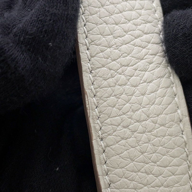 エルメス ハンドバッグ ピコタンロックMM ベトン/シルバー金具 トリヨンクレマンス U刻印