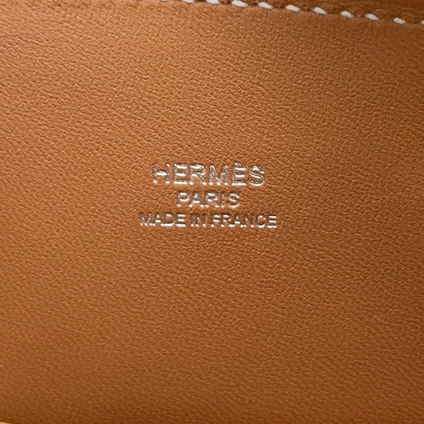 エルメス ボリード1923 ミニ ゴールド/シルバー金具 エバーカラー K刻印 HERMES 2wayショルダー