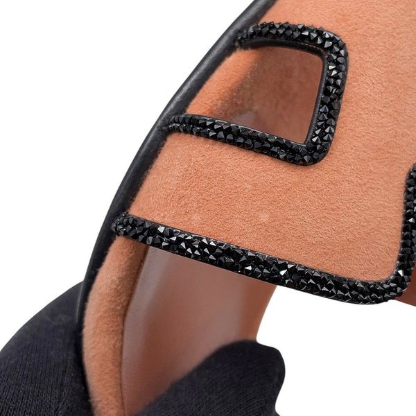 エルメス サンダル プルミエール スエード レディースサイズ37 HERMES ヒール 靴