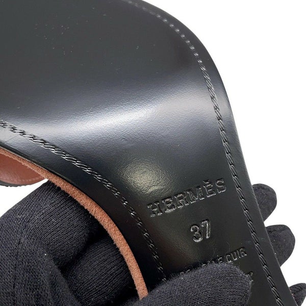エルメス サンダル プルミエール スエード レディースサイズ37 HERMES ヒール 靴