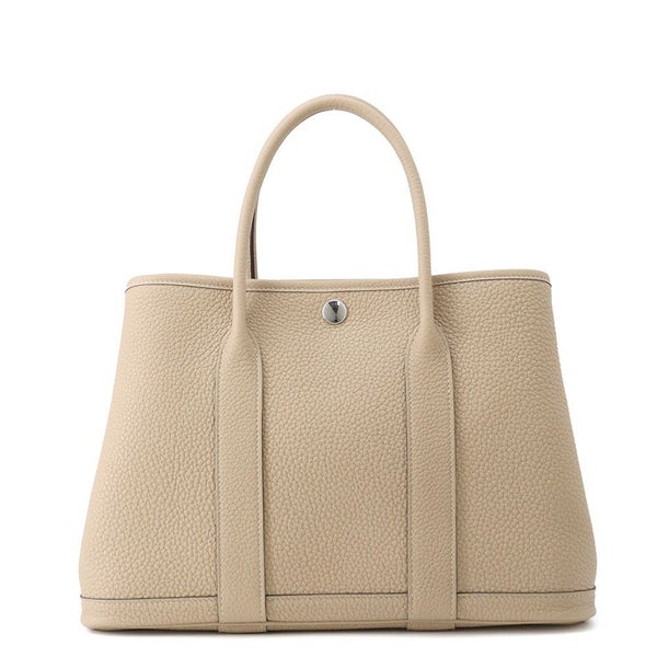 エルメス トートバッグ ガーデンパーティTPM トレンチ/シルバー金具 ネゴンダ K刻印