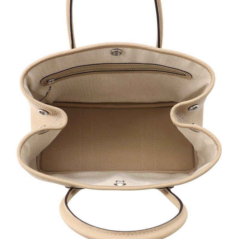 エルメス トートバッグ ガーデンパーティTPM トレンチ/シルバー金具 ネゴンダ K刻印