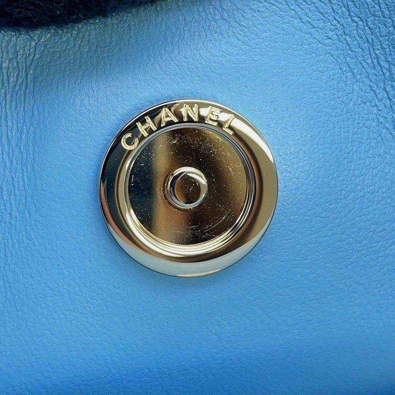 シャネル チェーンショルダーバッグ ココマーク マトラッセ キャビアスキン AS3176 CHANEL バッグ