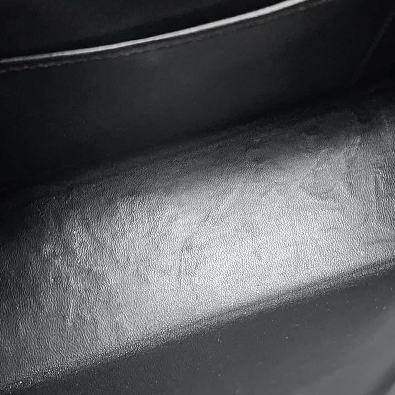 エルメス ハンドバッグ ミニケリードゥ 外縫い ブラック/ゴールド金具 エプソン X刻印 2wayショルダー 黒