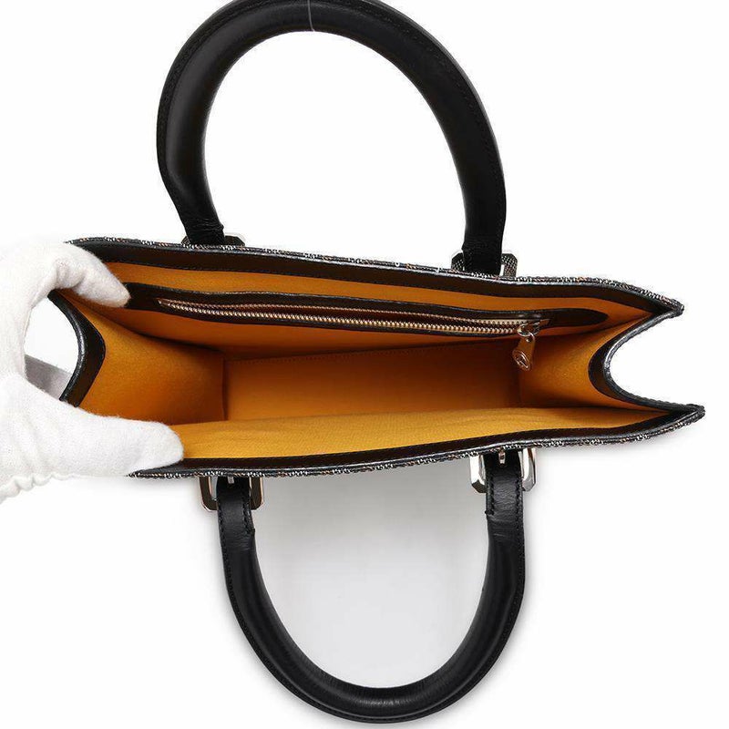 ゴヤール トートバッグ ヘリンボーン コモール PM PVC GOYARD バッグ 黒