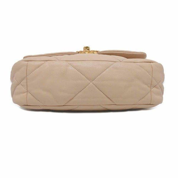 シャネル チェーンショルダーバッグ 19 フラップ ココマーク ラムスキン AS1160 CHANEL 2way