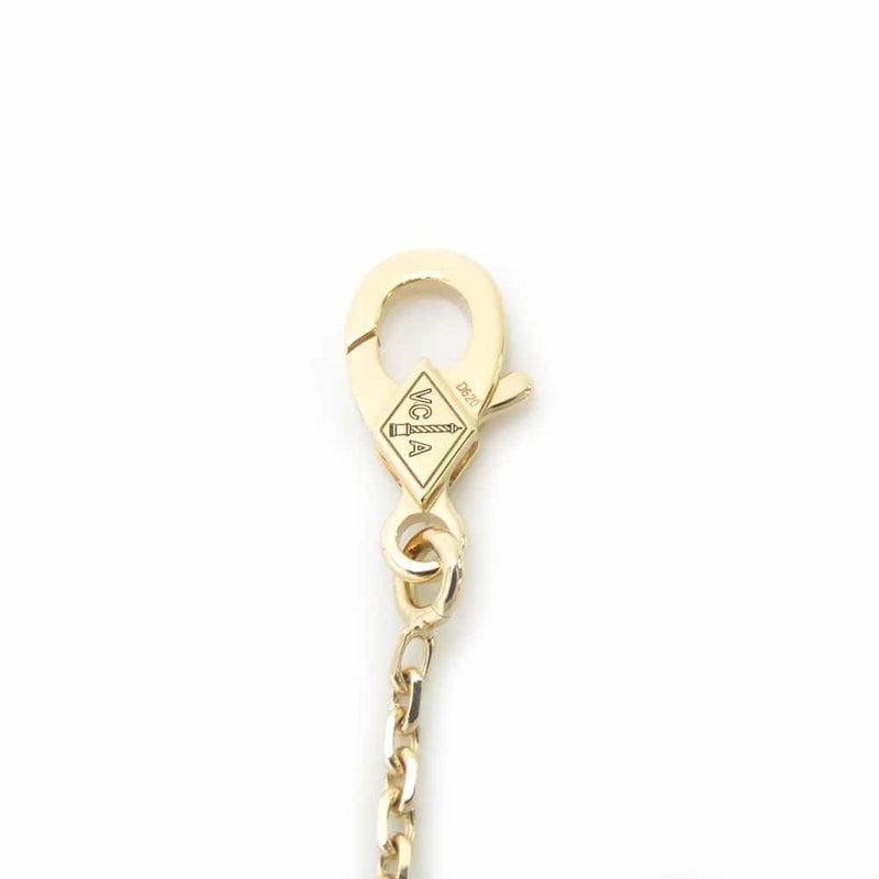 ヴァンクリーフ&アーペル ネックレス ヴィンテージ アルハンブラ ペンダント オニキス K18YGイエローゴールド VCARA45800