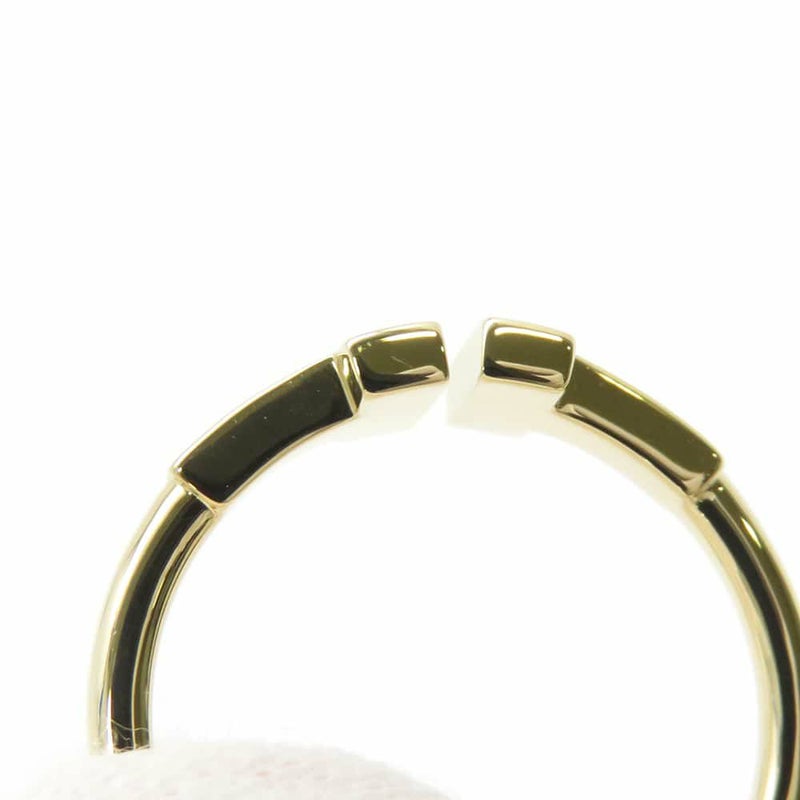 ティファニー リング Tワイヤー ダイヤモンド 計0.13ct K18YGイエローゴールド サイズ約9号 60147091 Tiffany&Co. 指輪