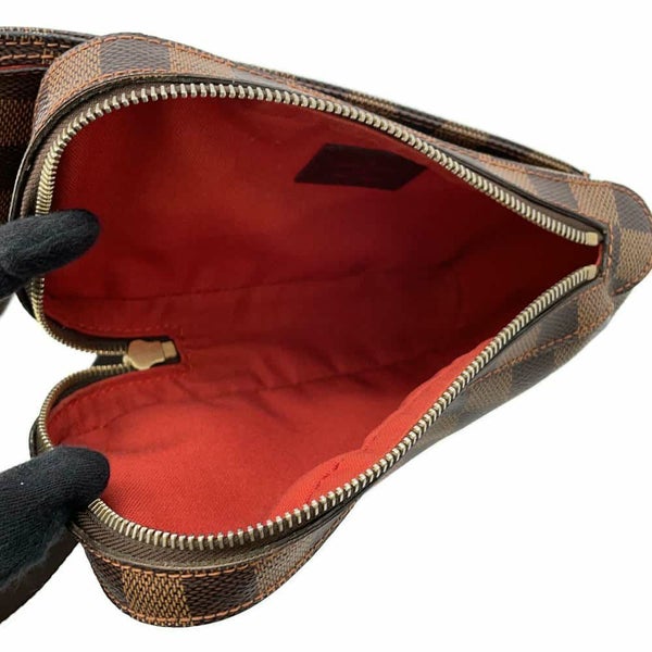 ルイヴィトン ボディバッグ ダミエ・エベヌ ジェロニモス N51994 LOUIS VUITTON ヴィトン ショルダーバッグ ウエストポーチ メンズ