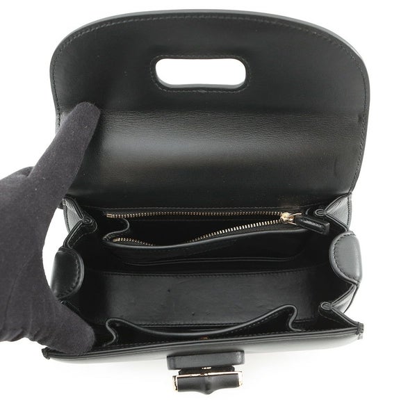 グッチ ハンドバッグ バンブー 1947 トップハンドルバッグ スモール 827815 GUCCI 2wayショルダーバッグ 黒