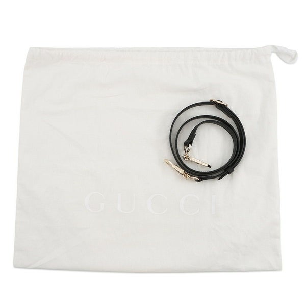 グッチ ハンドバッグ バンブー 1947 トップハンドルバッグ スモール 827815 GUCCI 2wayショルダーバッグ 黒