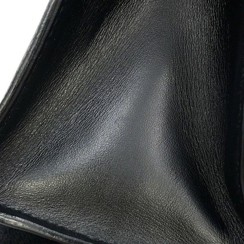 プラダ チェーンショルダーバッグ サフィアーノ ロゴ レザー 1BD127 PRADA 黒