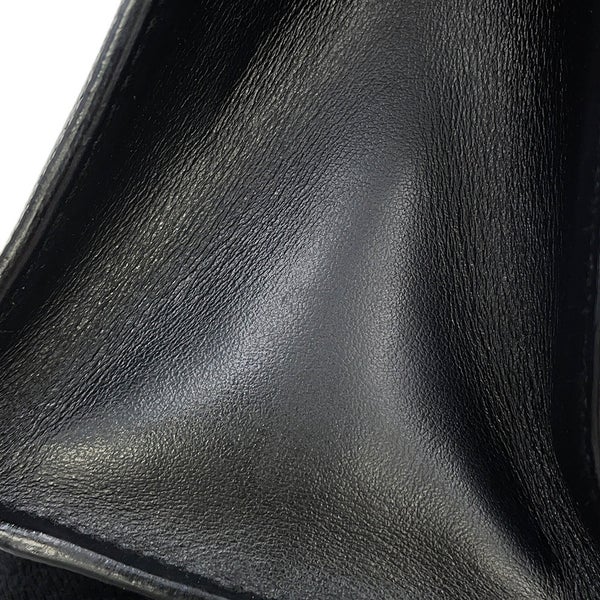 プラダ チェーンショルダーバッグ サフィアーノ ロゴ レザー 1BD127 PRADA 黒