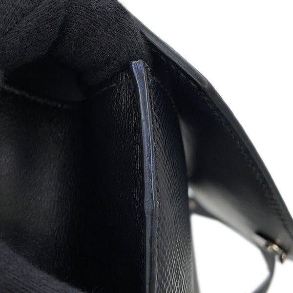 プラダ チェーンショルダーバッグ サフィアーノ ロゴ レザー 1BD127 PRADA 黒