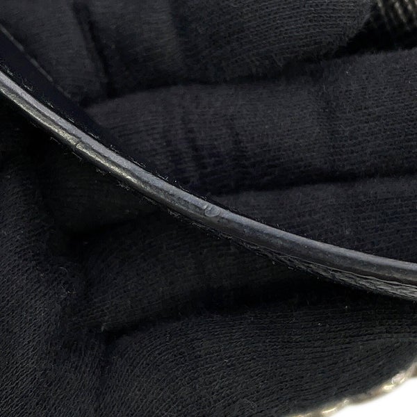 プラダ チェーンショルダーバッグ サフィアーノ ロゴ レザー 1BD127 PRADA 黒