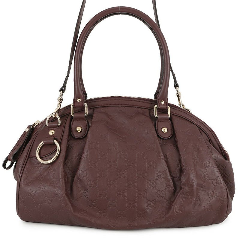 グッチ ショルダーバッグ スーキー グッチシマ レザー 364841 GUCCI 2wayトートバッグ アウトレット品