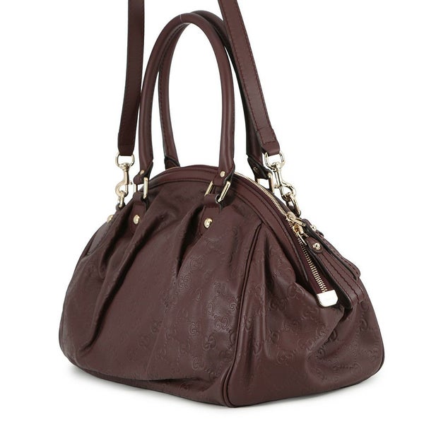 グッチ ショルダーバッグ スーキー グッチシマ レザー 364841 GUCCI 2wayトートバッグ アウトレット品