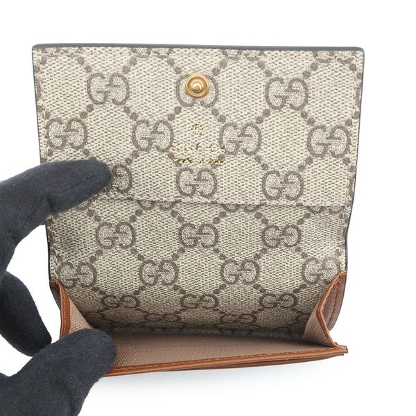 グッチ カードケース GGエンブレム  GG ファブリック レザー/GGスプリーム 818956 GUCCI 財布 パスケース 名刺入れ