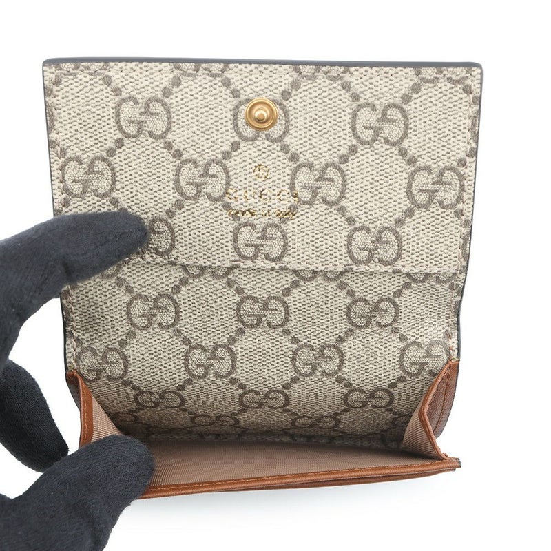 グッチ カードケース GGエンブレム  GG ファブリック レザー/GGスプリーム 818956 GUCCI 財布 パスケース 名刺入れ