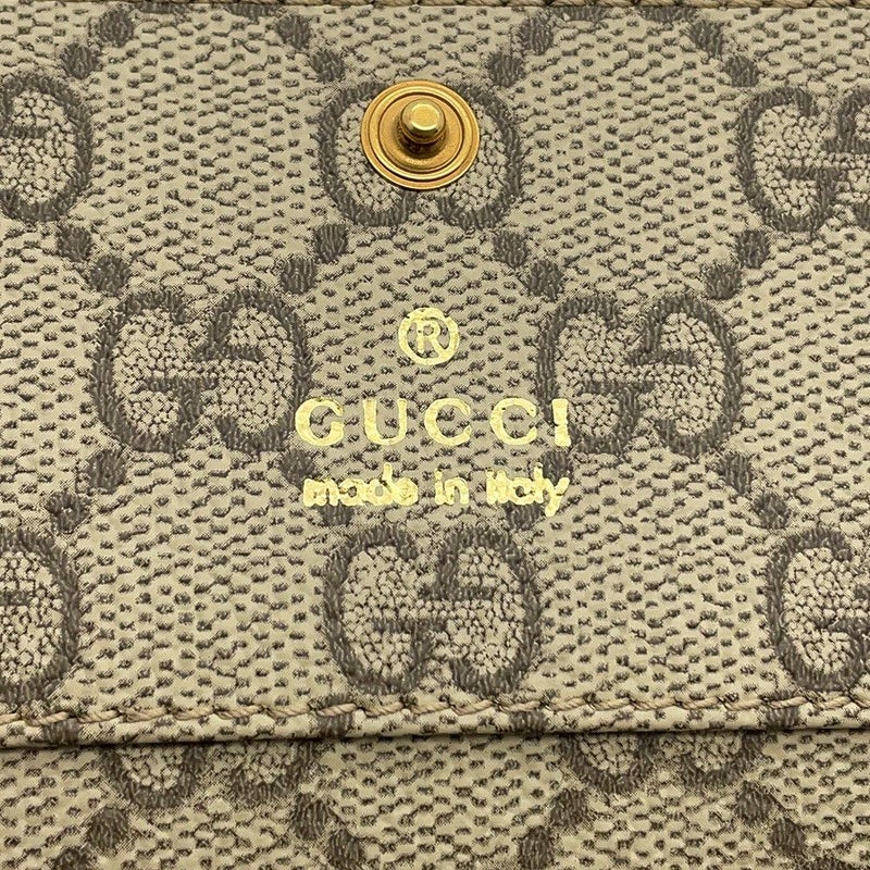 グッチ カードケース GGエンブレム  GG ファブリック レザー/GGスプリーム 818956 GUCCI 財布 パスケース 名刺入れ
