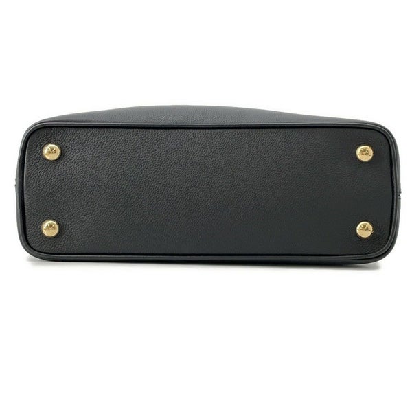 ルイヴィトン ハンドバッグ カーフレザー カプシーヌ スープルMM M14370 LOUIS VUITTON 2way ブラック 黒