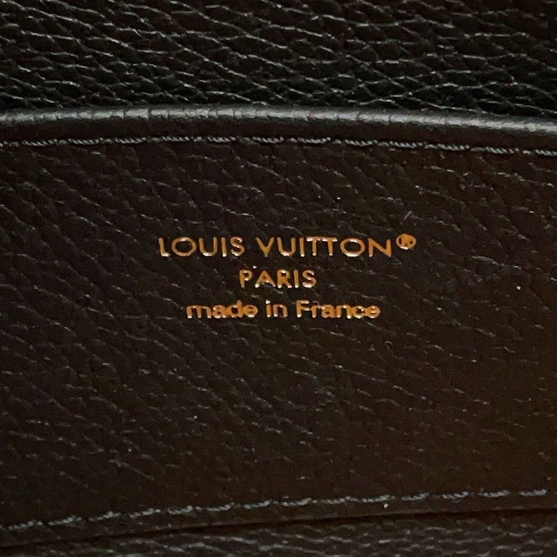 ルイヴィトン ハンドバッグ カーフレザー カプシーヌ スープルMM M14370 LOUIS VUITTON 2way ブラック 黒