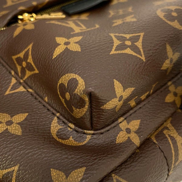 ルイヴィトン リュック モノグラム パームスプリングス バックパック PM M44871 LOUIS VUITTON ヴィトン 黒 ブラック