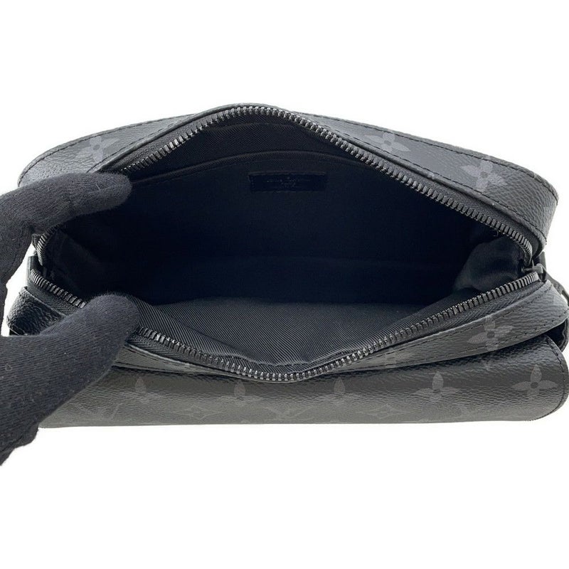 ルイヴィトン ショルダーバッグ モノグラム・エクリプス スティーマー・メッセンジャー M45585 メンズ ブラック 黒 セール品