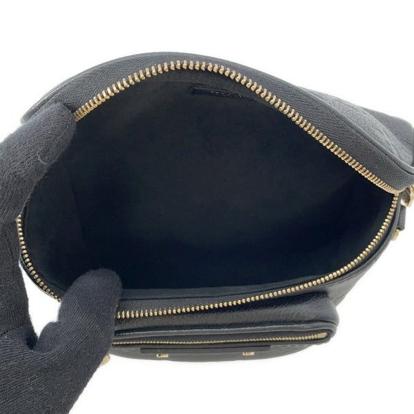 ルイヴィトン ショルダーバッグ モノグラム・アンプラント ミニ バムバッグ M46917 LOUIS VUITTON 2way 黒 ブラック