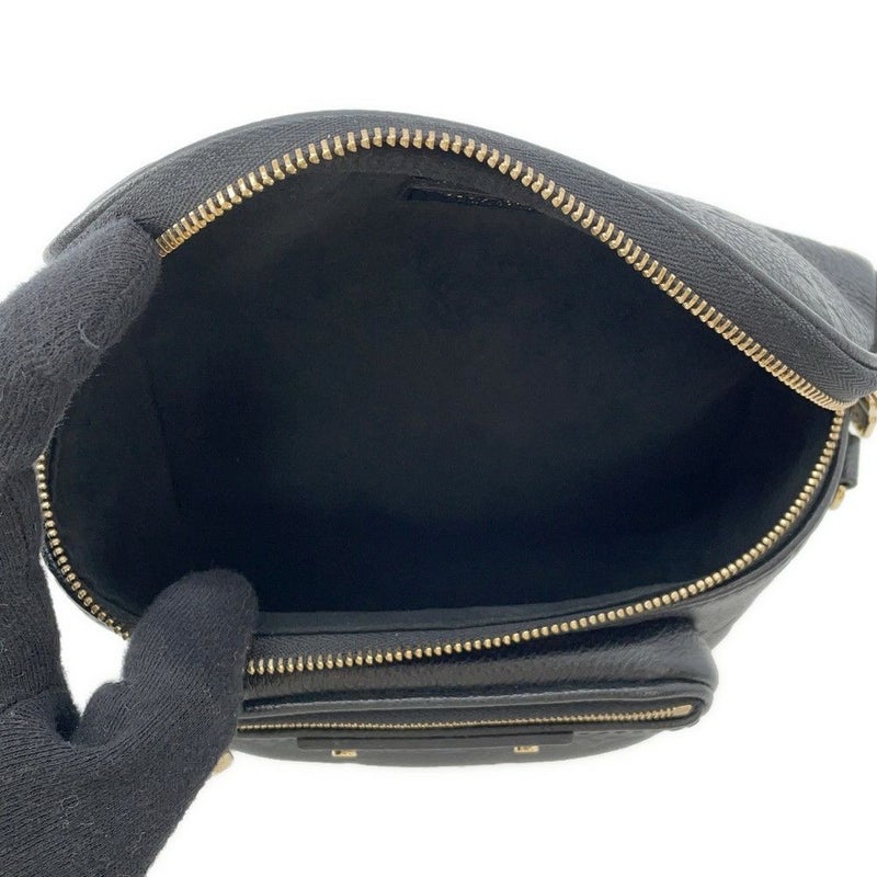 ルイヴィトン ショルダーバッグ モノグラム・アンプラント ミニ バムバッグ M46917 LOUIS VUITTON 2way 黒 ブラック
