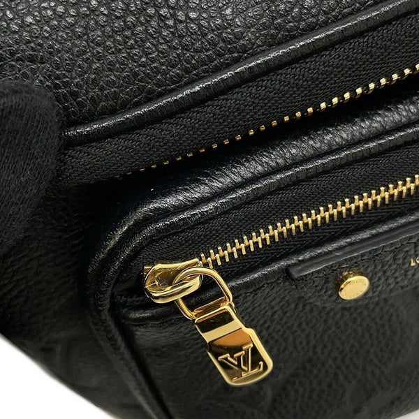 ルイヴィトン ショルダーバッグ モノグラム・アンプラント ミニ バムバッグ M46917 LOUIS VUITTON 2way 黒 ブラック