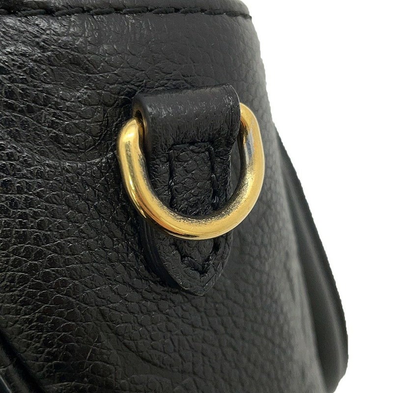 ルイヴィトン ショルダーバッグ モノグラム・アンプラント ミニ バムバッグ M46917 LOUIS VUITTON 2way 黒 ブラック