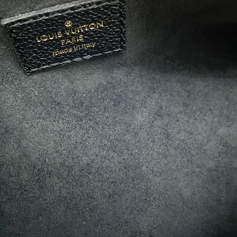 ルイヴィトン ショルダーバッグ モノグラム・アンプラント ミニ バムバッグ M46917 LOUIS VUITTON 2way 黒 ブラック